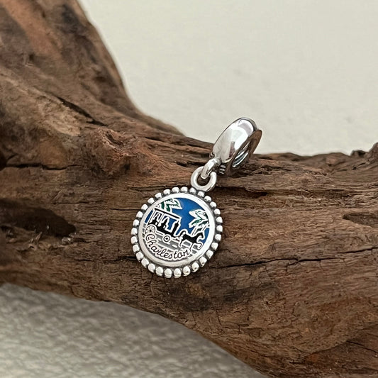 Charleston SC Beach Exclusive Dangle Charm Pendant for Pandora Bracelet