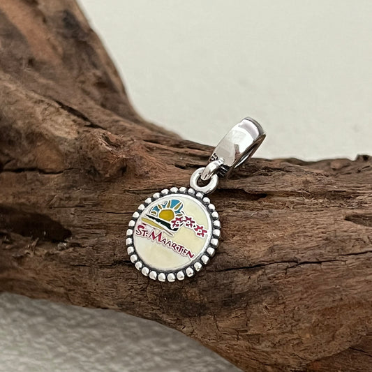 St Maarten Exclusive Dangle Charm Pendant for Pandora Bracelet