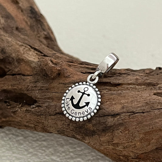 Lake Geneva Exclusive Dangle Charm Pendant for Pandora Bracelet