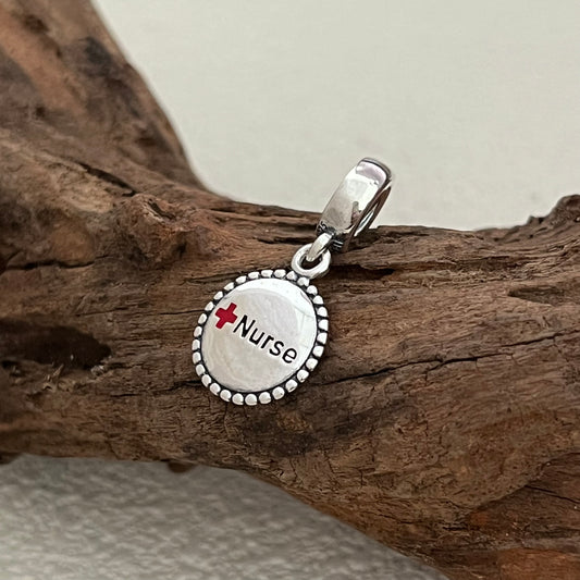 Nurse Exclusive Dangle Charm Pendant for Pandora Bracelet