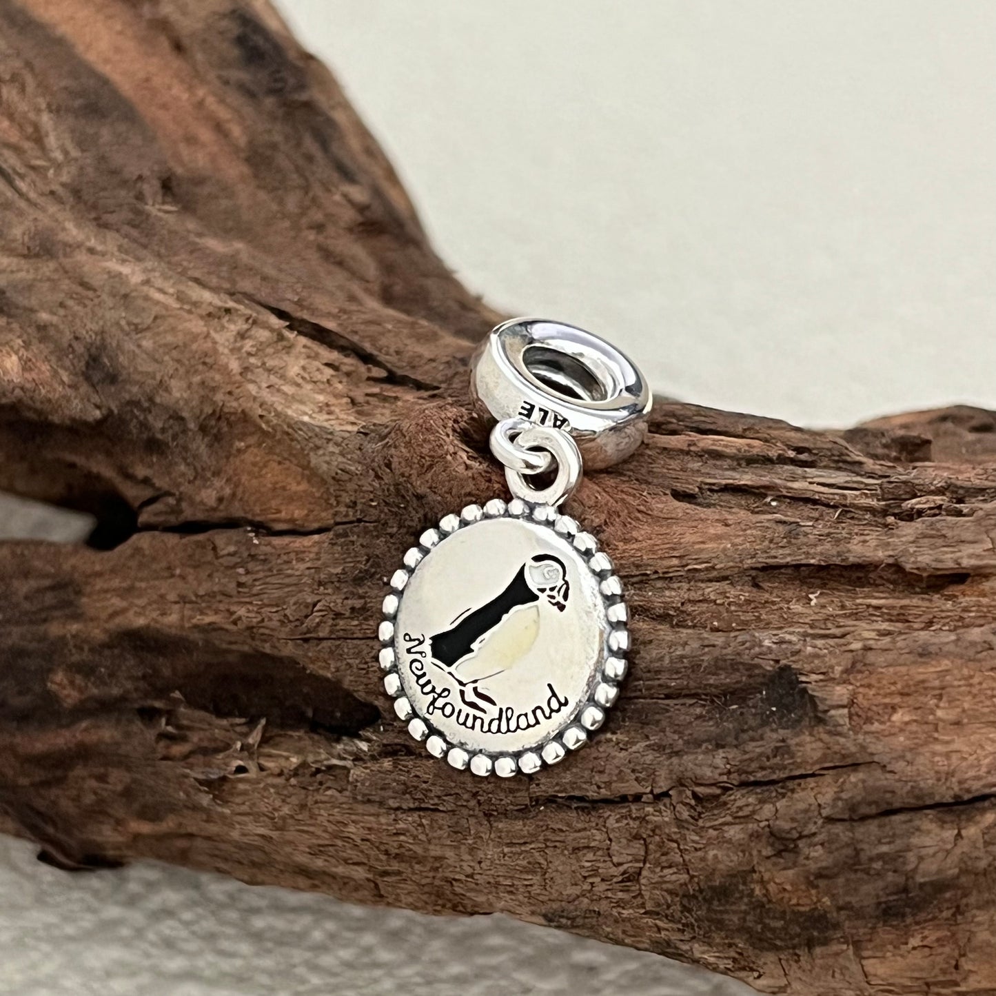 Newfoundland Puffin Exclusive Dangle Charm Pendant for Pandora Bracelet