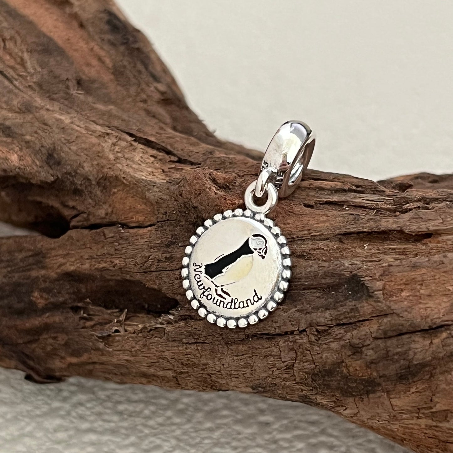 Newfoundland Puffin Exclusive Dangle Charm Pendant for Pandora Bracelet