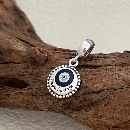 Nazar Boncuğu Devil's eye Jarpan Springs Exclusive Dangle Charm Pendant for Pandora Bracelet