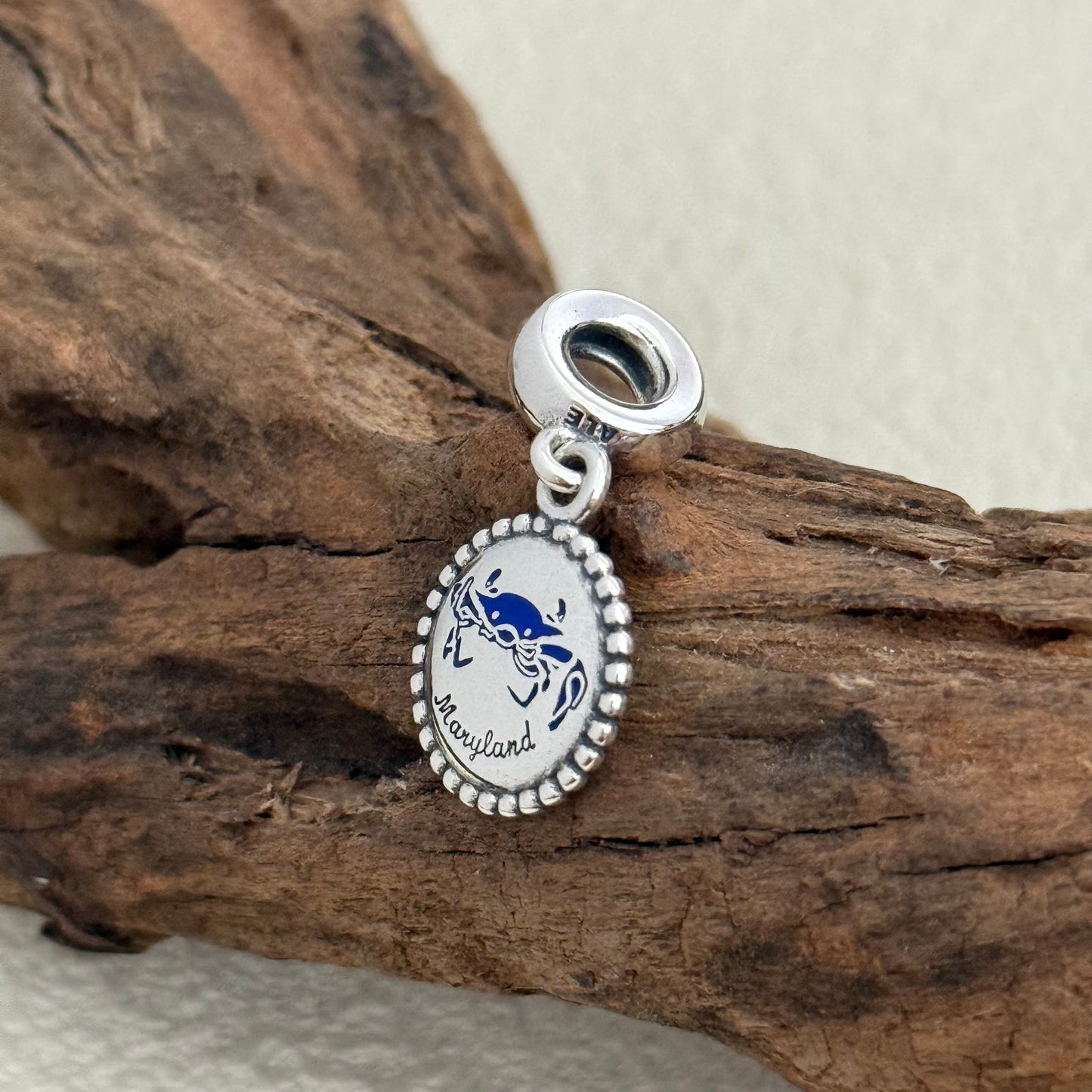 Maryland Crab, Blue Exclusive Dangle Charm for Pandora Bracelet