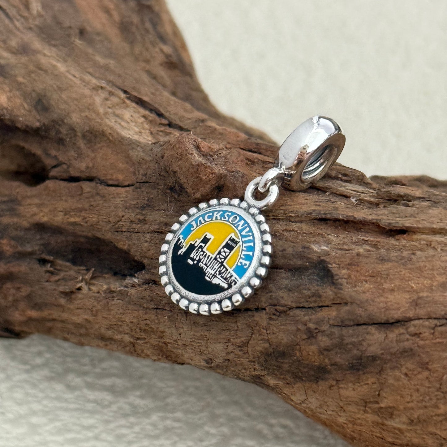 Jacksonville, FL Exclusive Dangle Charm for Pandora Bracelet