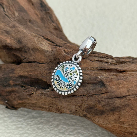 Grenada Beach Exclusive Dangle Charm for Pandora Bracelet