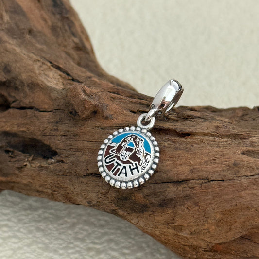Utah Exclusive Dangle Charm Pendant for Pandora Bracelet