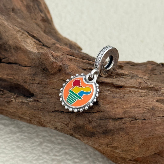 Disney Parks Mickey Mouse Exclusive Dangle Charm Pendant for Pandora Bracelet
