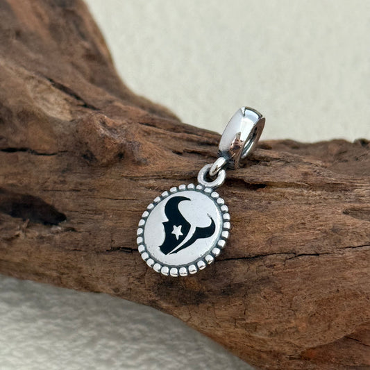 Houston Texans Exclusive Dangle Charm Pendant for Pandora Bracelet