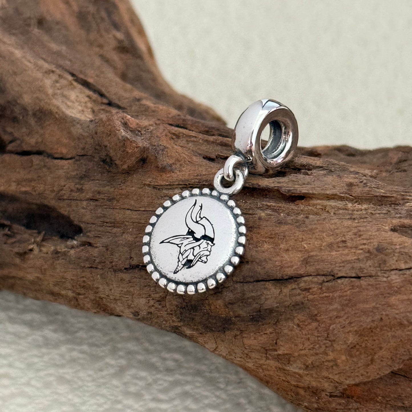 Minnesota Vikings Exclusive Dangle Charm for Pandora Bracelet
