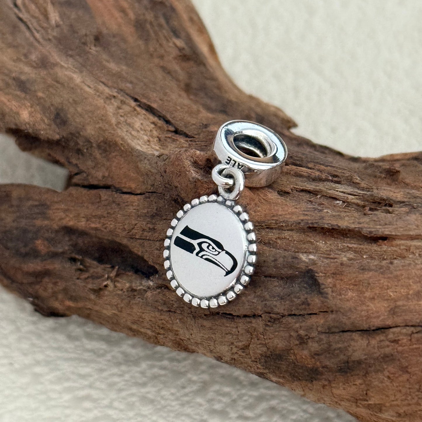 Seattle Seahawks Exclusive Dangle Charm Pendant for Pandora Bracelet