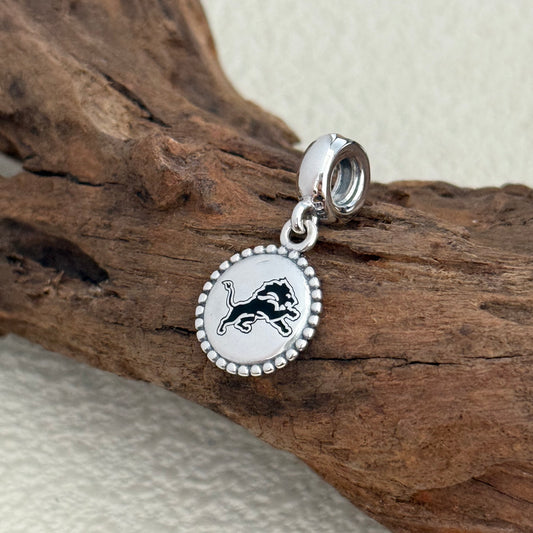 Detroit Lions Exclusive Dangle Charm for Pandora Bracelet