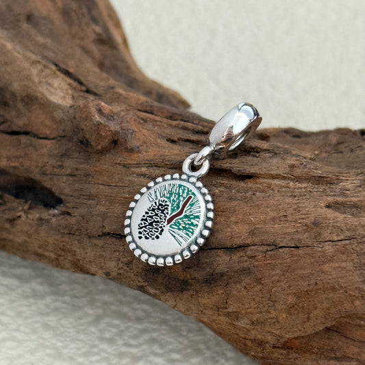 Pine Tree Cone Exclusive Dangle Charm Pendant for Pandora Bracelet