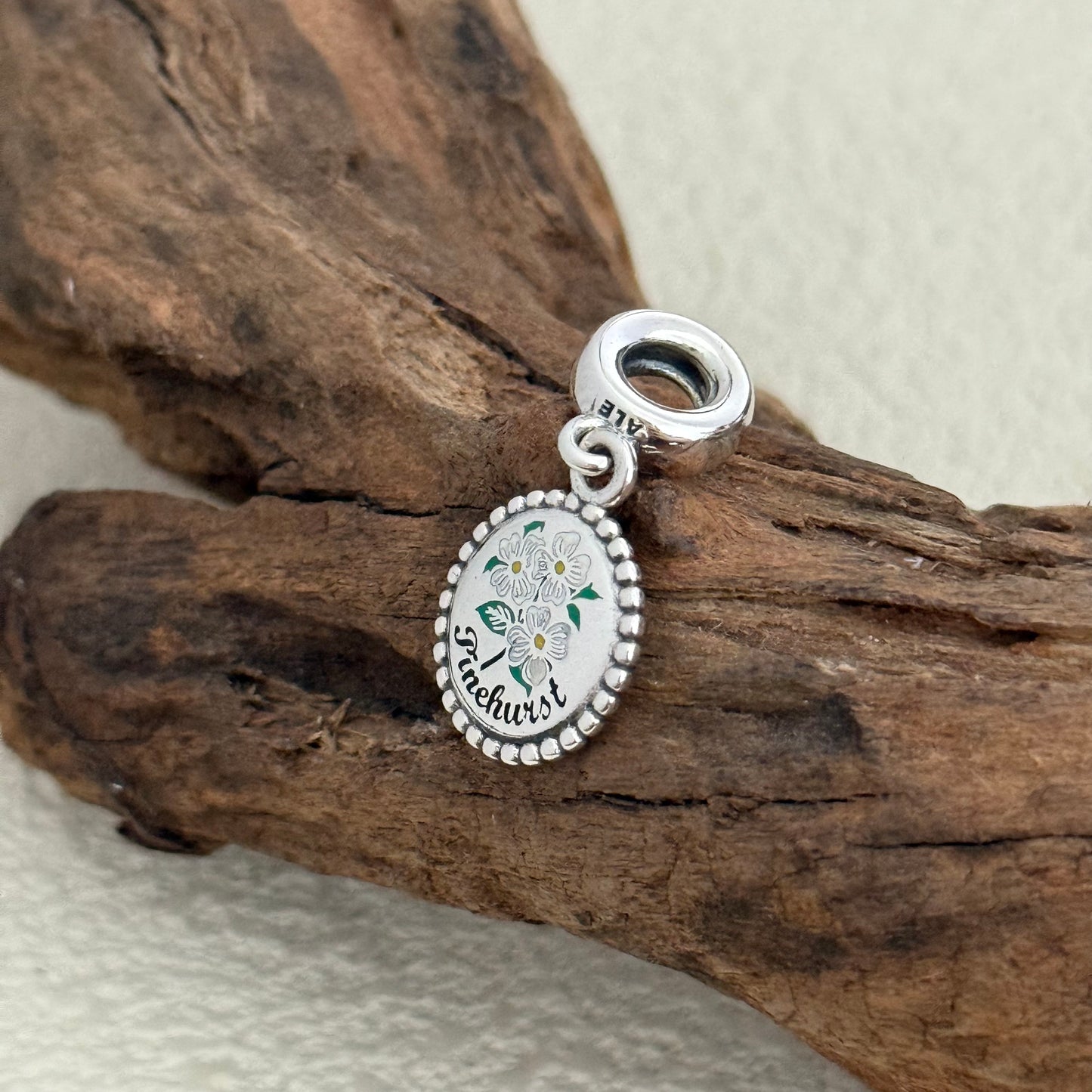 Pinehurst North Carolina Exclusive Dangle Charm for Pandora Bracelet
