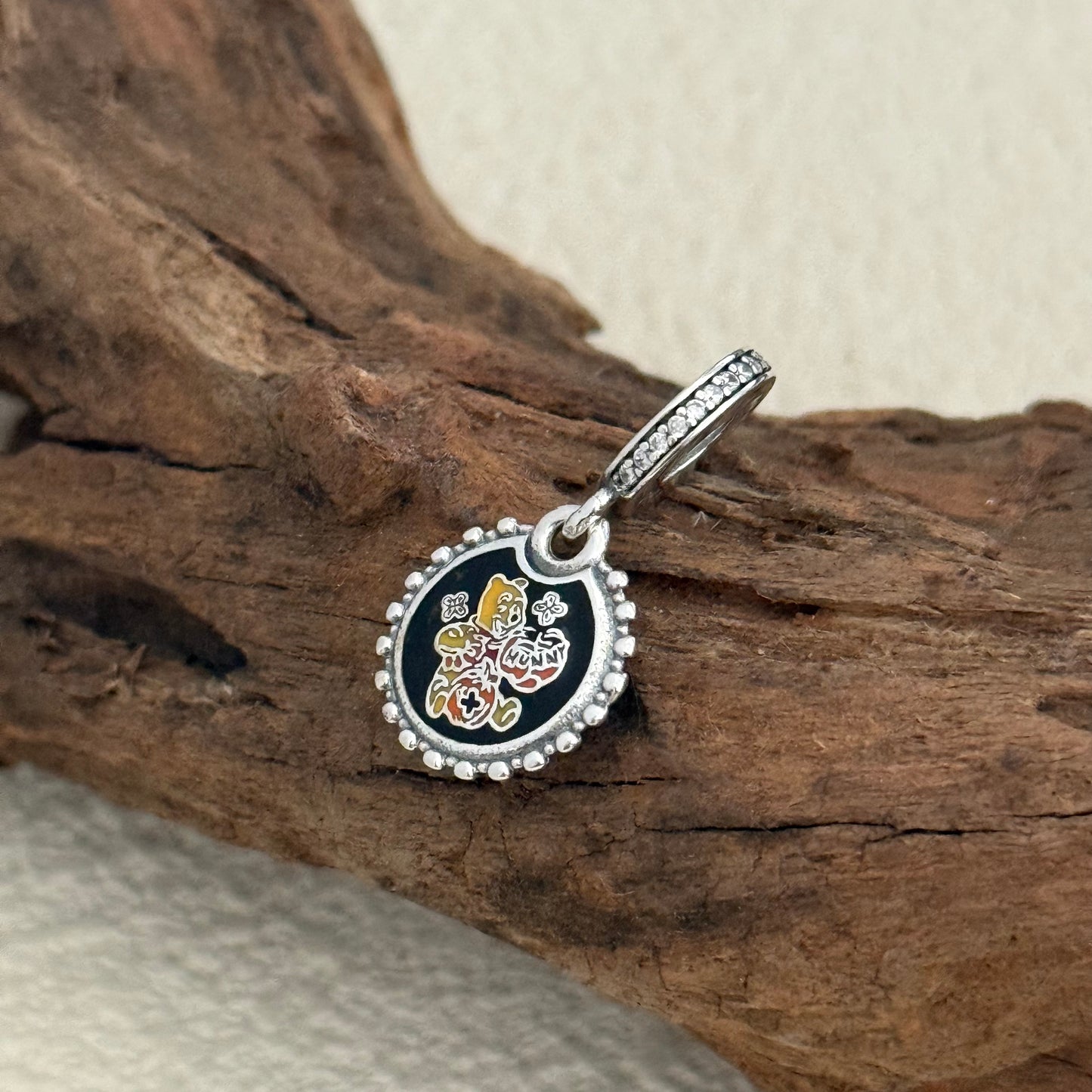 Winnie the Pooh Exclusive Dangle Charm Pendant for Pandora Bracelet