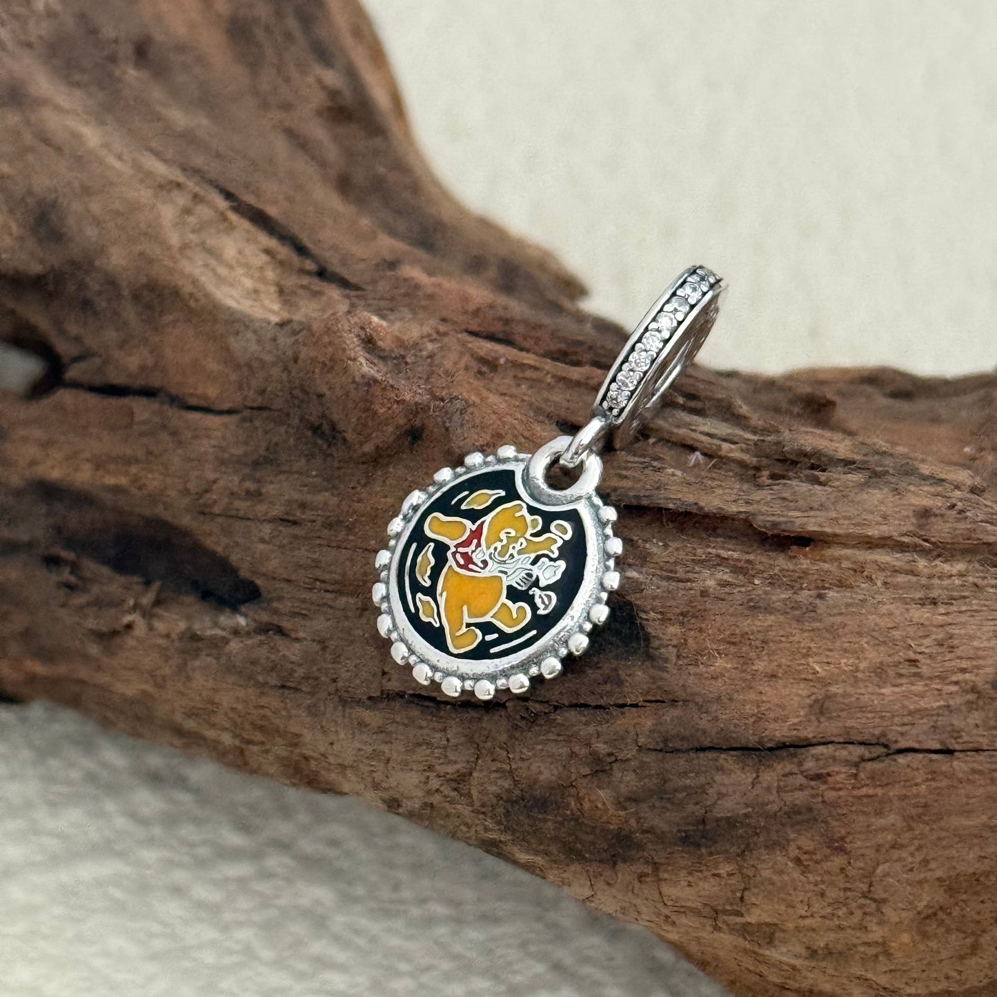 Winnie the Pooh Exclusive Dangle Charm Pendant for Pandora Bracelet