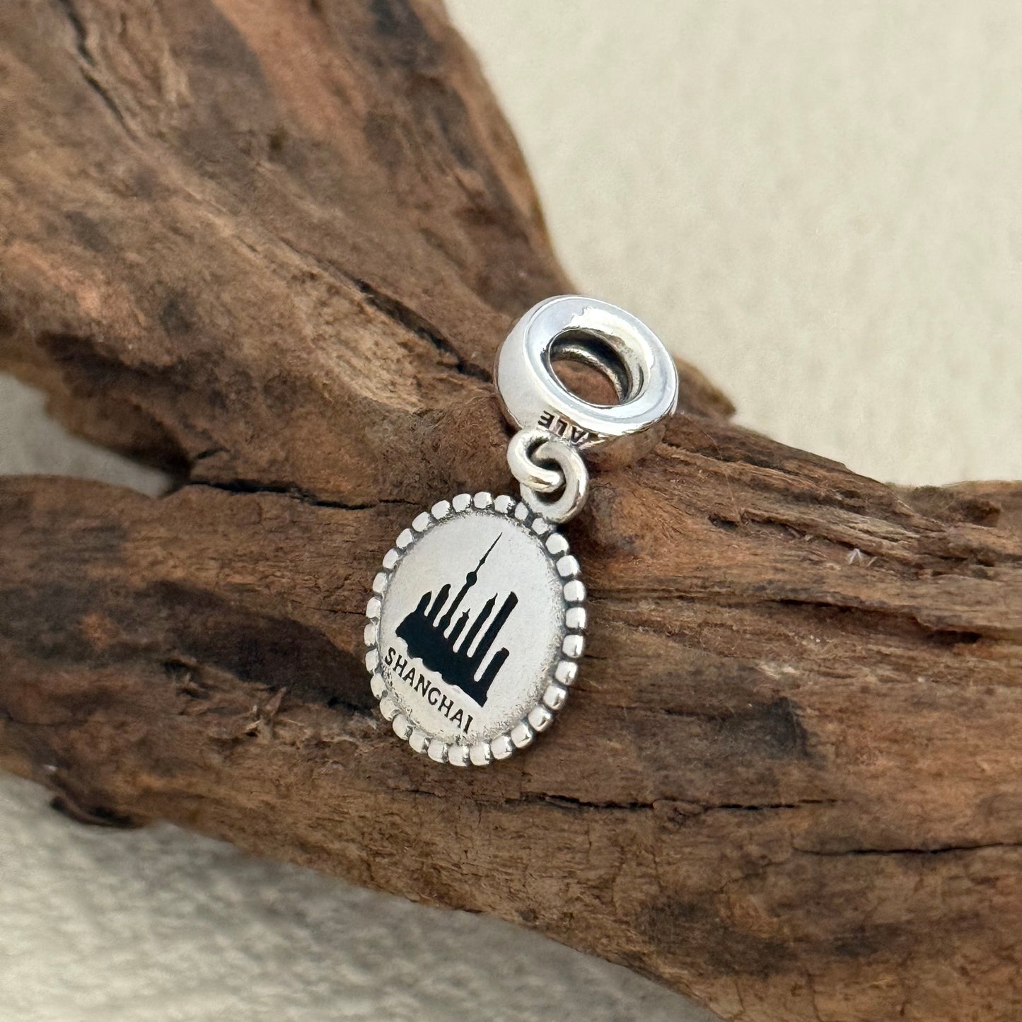 Shanghai City China Travel Exclusive Dangle Charm Pendant for Pandora Bracelet
