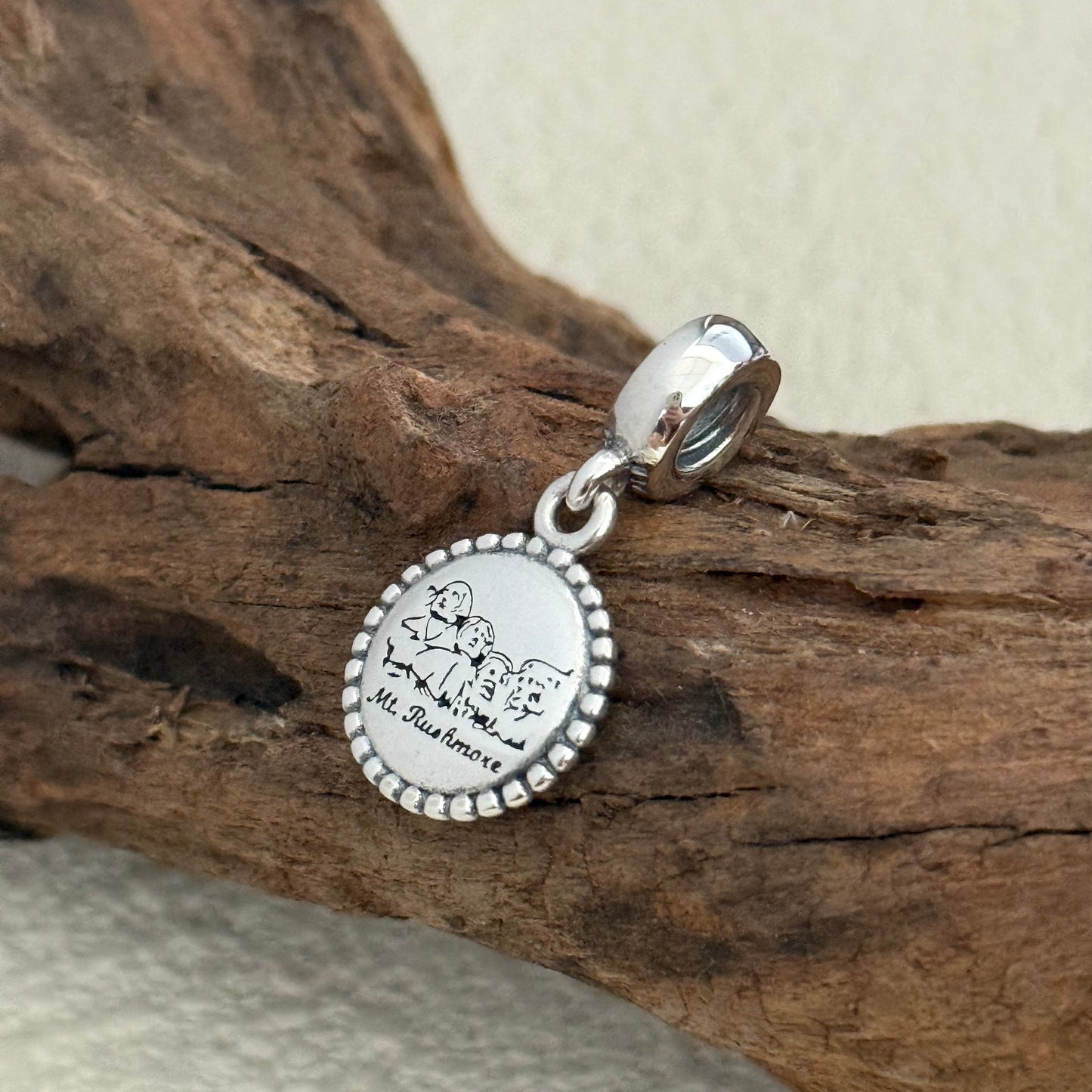 Mount Rushmore Exclusive Dangle Charm Pendant for Pandora Bracelet