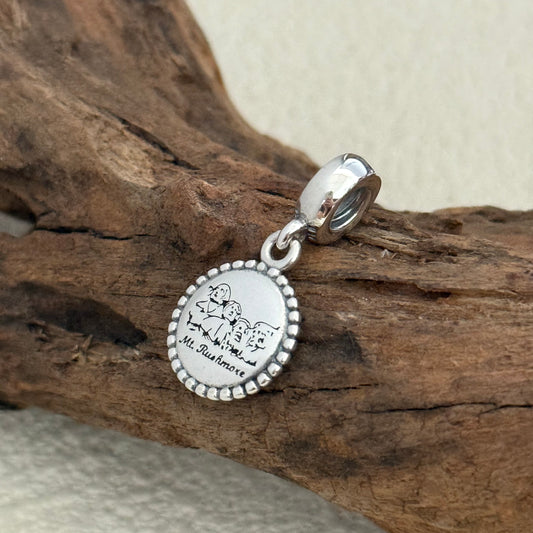 Mount Rushmore Exclusive Dangle Charm Pendant for Pandora Bracelet