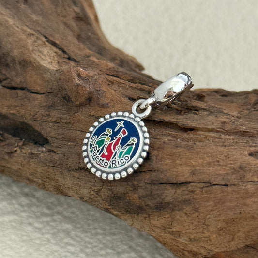 Puerto Rico Exclusive Dangle Charm Pendant for Pandora Bracelet