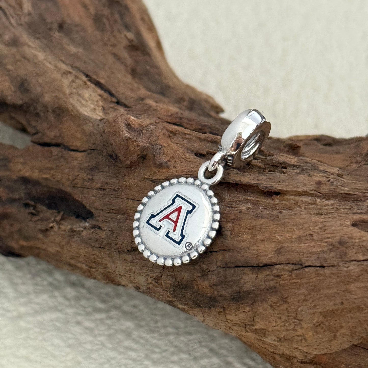 Arizona Wildcats Exclusive Dangle Charm Pendant for Pandora Bracelet