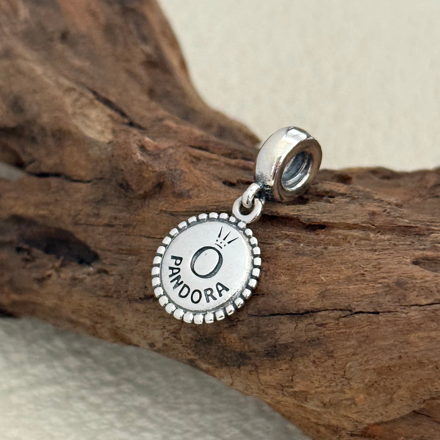 Sparkling Isle of Palm Tree Exclusive Dangle Charm Pendant for Pandora Bracelet