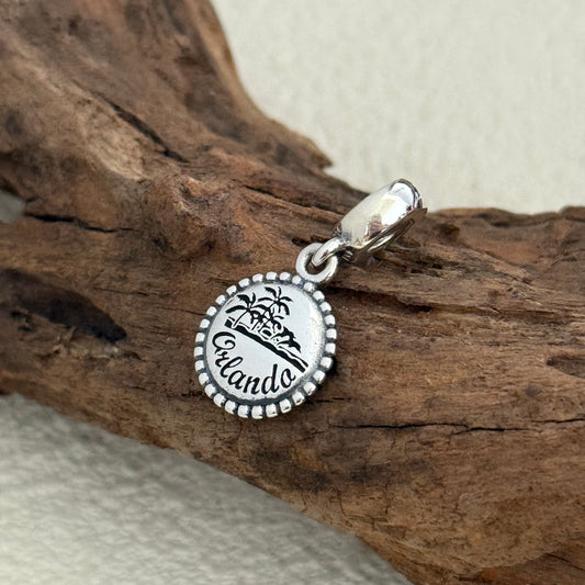 Orlando FL Beach Exclusive Dangle Charm Pendant for Pandora Bracelet