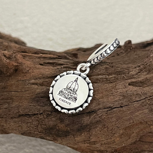 Firenze Florence Italy Exclusive Dangle Charm Pendant for Pandora Bracelet