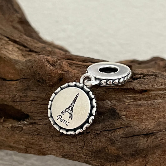 The Eiffel Tower Paris France Exclusive Dangle Charm Pendant for Pandora Bracelet