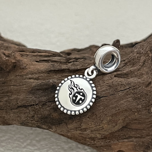 Tennessee Titans NFL Football Exclusive Dangle Charm Pendant for Pandora Bracelet