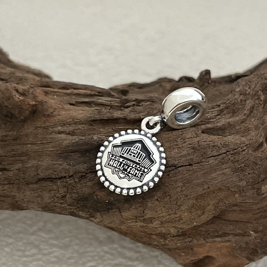 Pro Football Hall of Fame Exclusive Dangle Charm Pendant for Pandora Bracelet