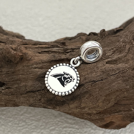 Carolina Panthers NFL Football Exclusive Dangle Charm Pendant for Pandora Bracelet