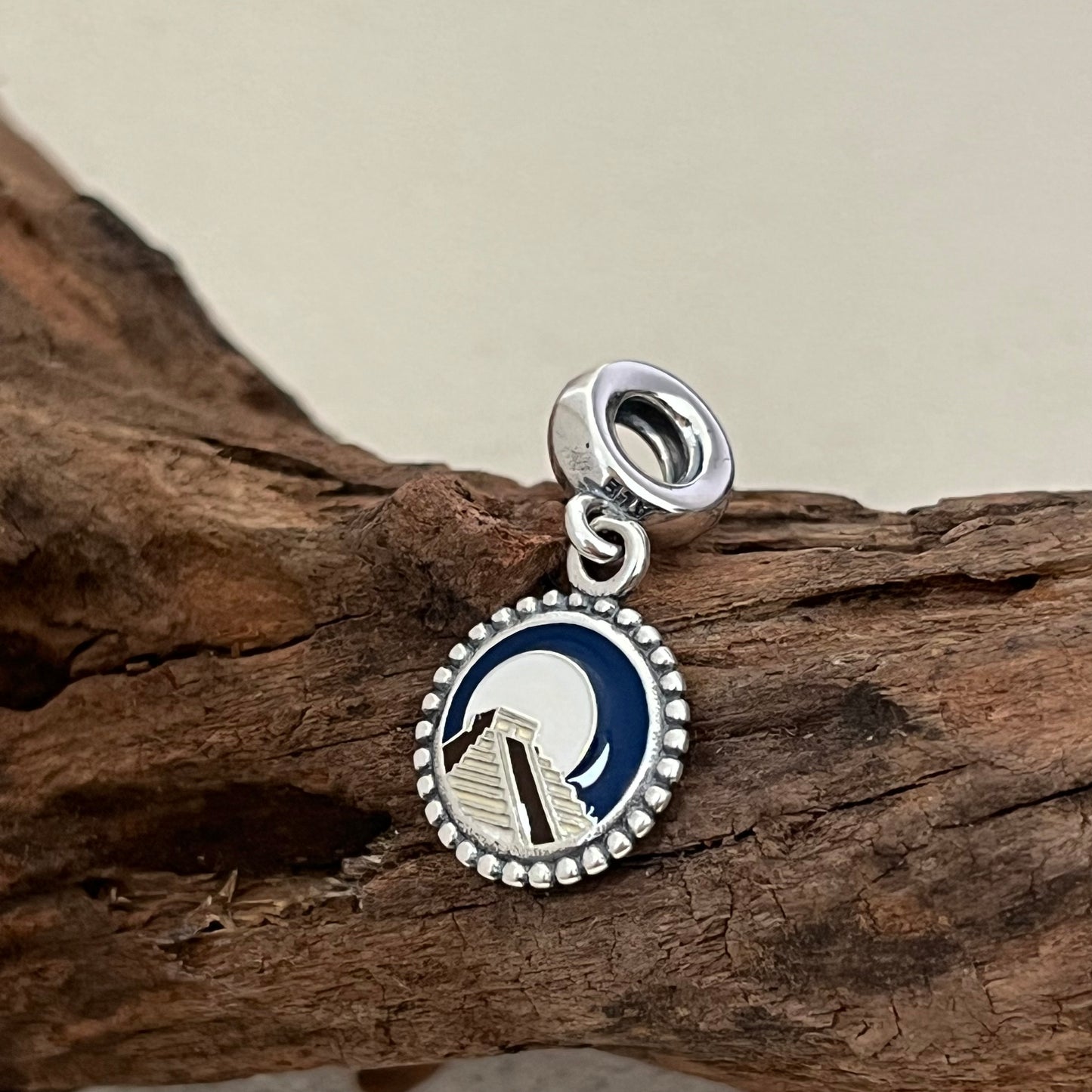 Cozumel Mayan Ruins Exclusive Dangle Charm Pendant for Pandora Bracelet