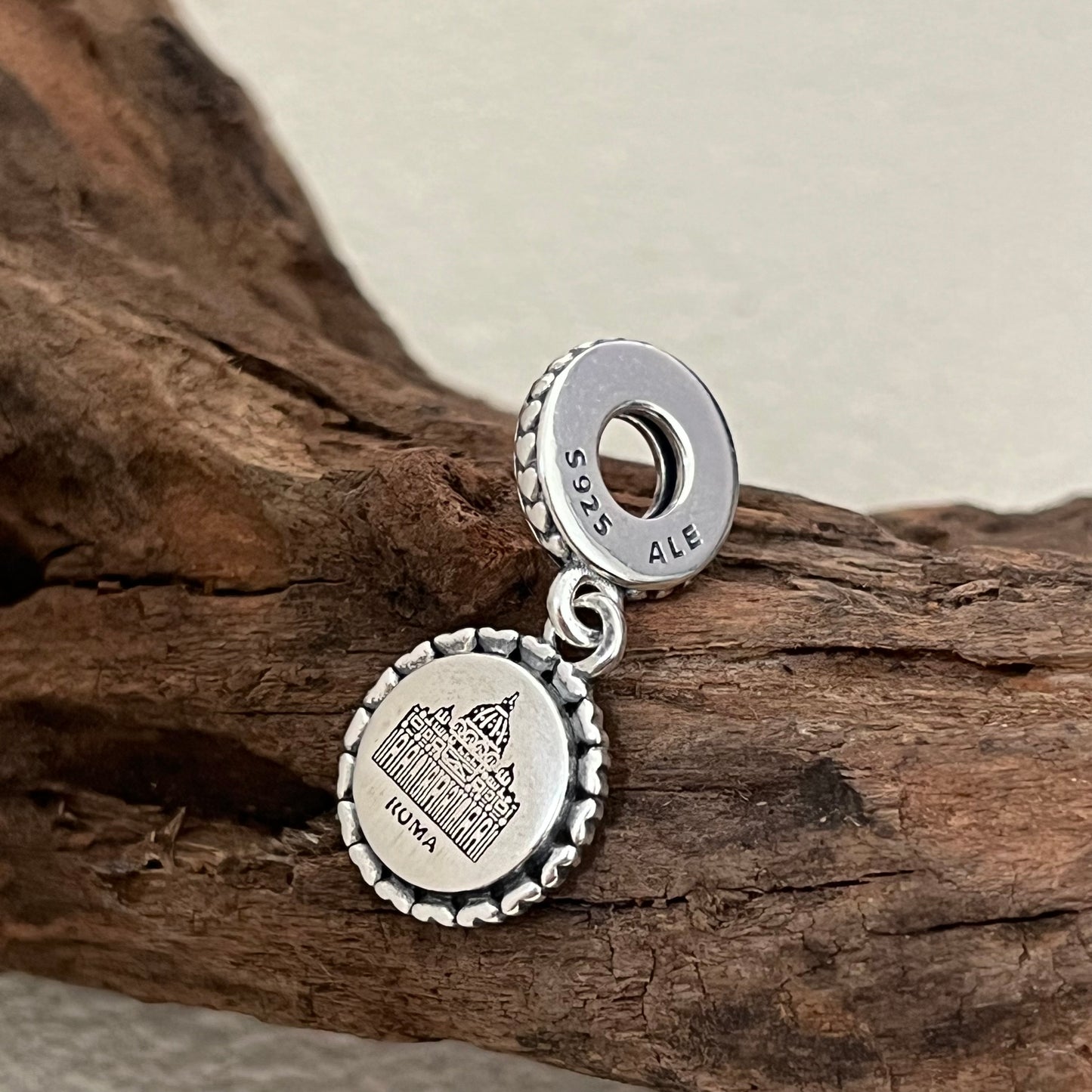 ROMA St. Peters Basilica DI San PIETRO Exclusive Dangle Charm Pendant for Pandora Bracelet