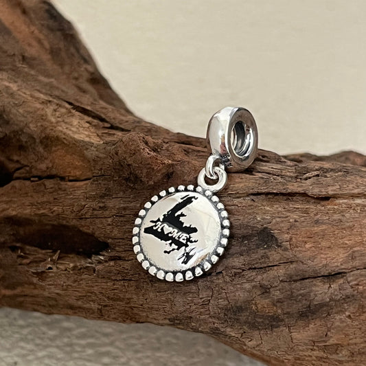 Home Map Exclusive Dangle Charm Pendant for Pandora Bracelet