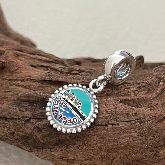 Curacao Caribbean Exclusive Dangle Charm Pendant for Pandora Bracelet