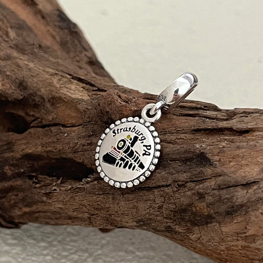 Strasburg Pennsylvania Exclusive Dangle Charm Pendant for Pandora Bracelet