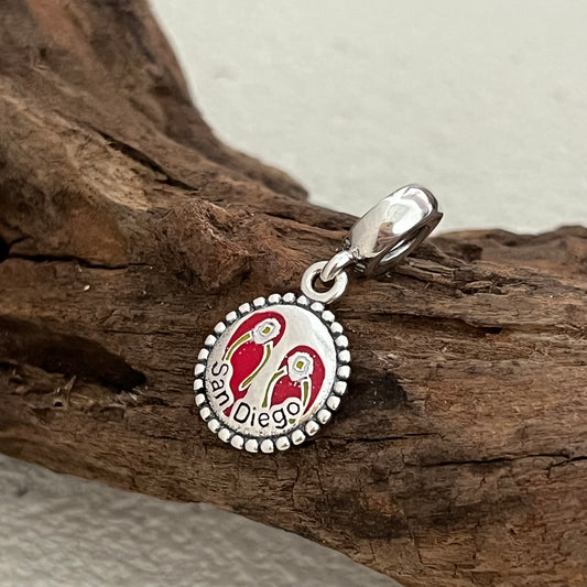 San Diego Seal Exclusive Dangle Charm Pendant for Pandora Bracelet