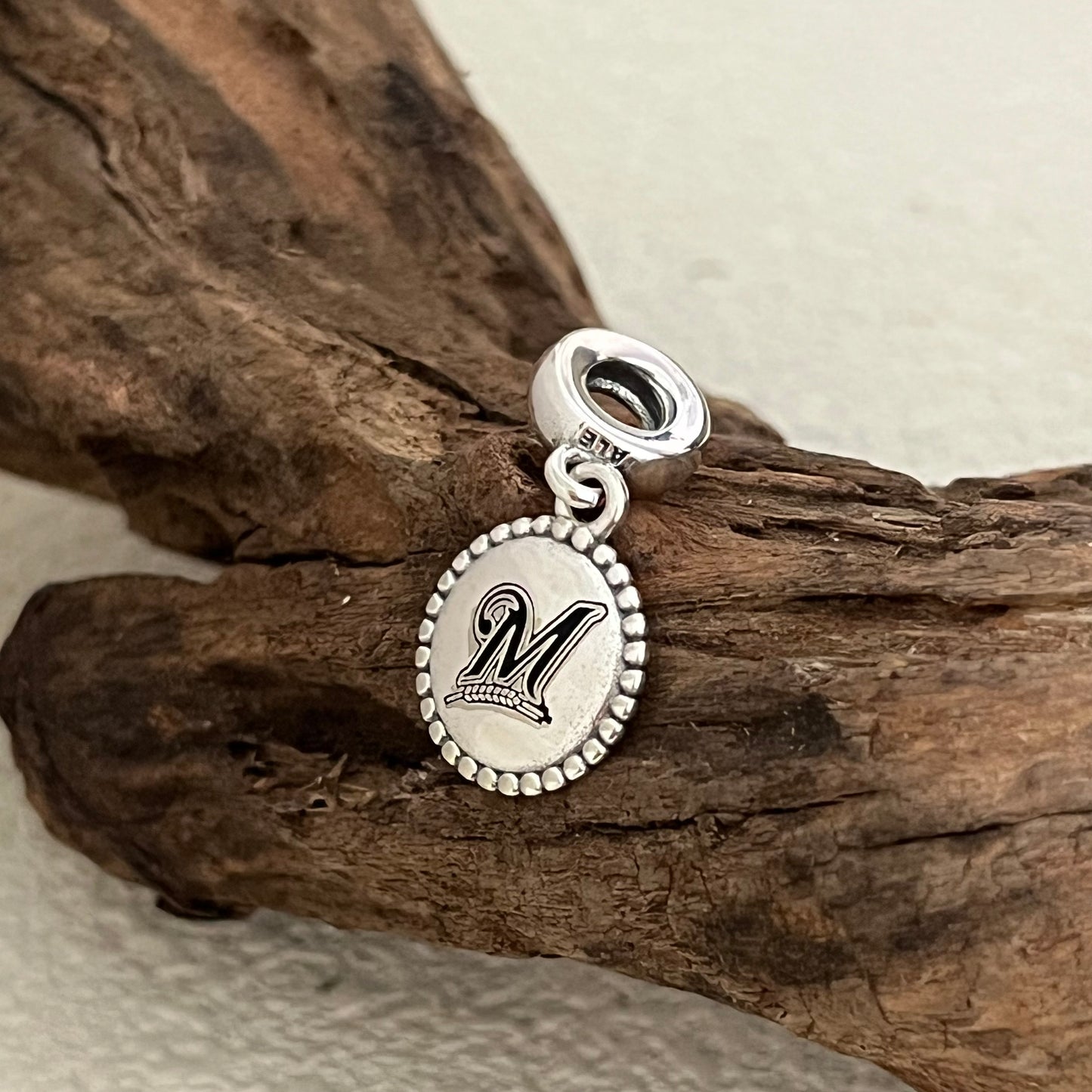 Milwaukee Brewers Baseball Exclusive Dangle Charm Pendant for Pandora Bracelet