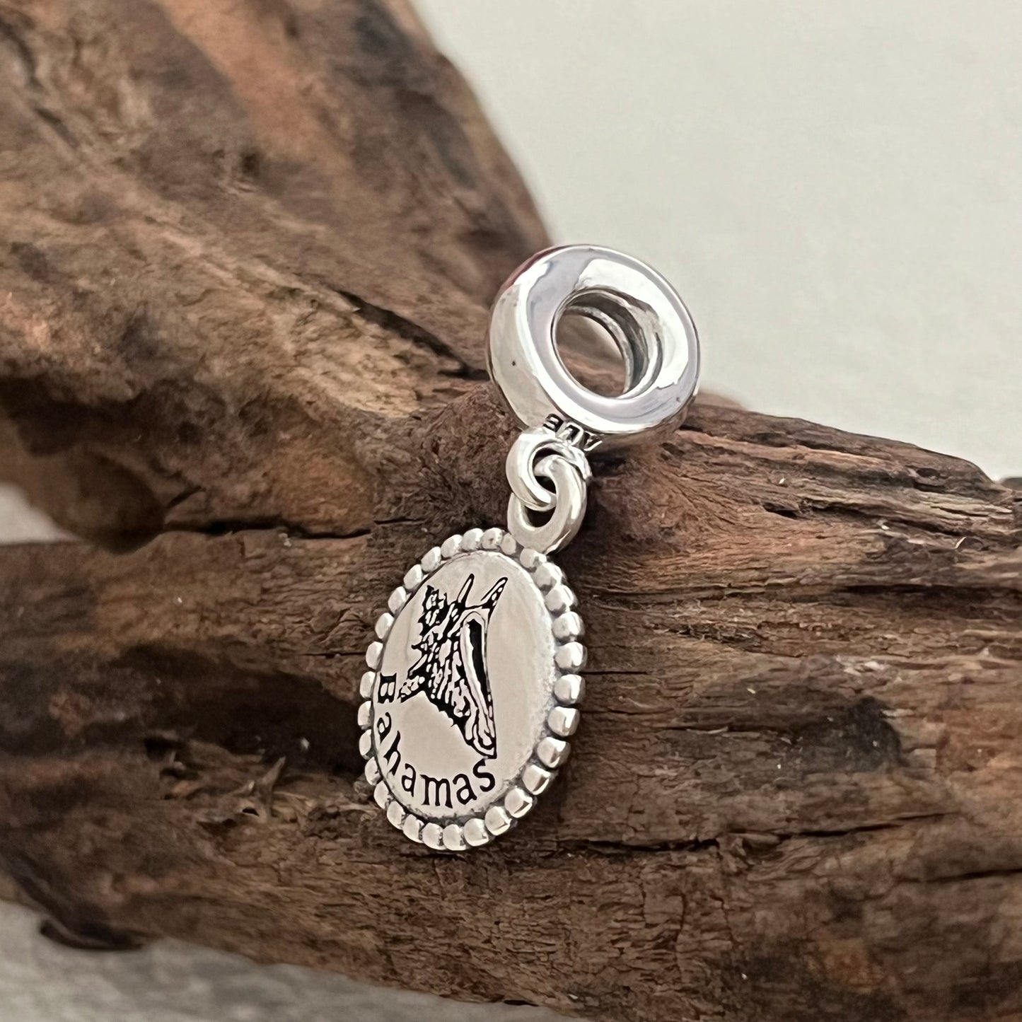 Bahamas whelk Exclusive Dangle Charm Pendant for Pandora Bracelet