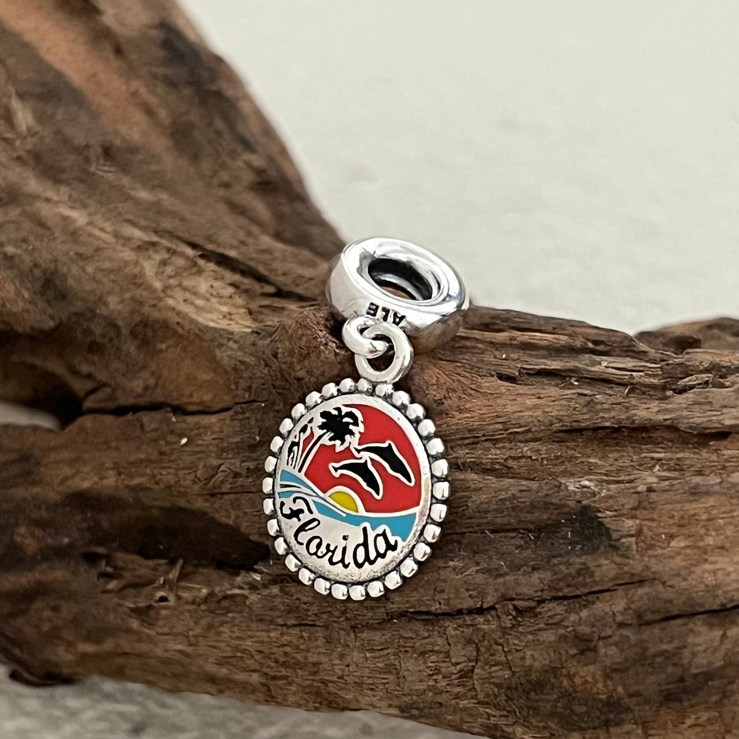 Florida Beach Exclusive Dangle Charm Pendant for Pandora Bracelet