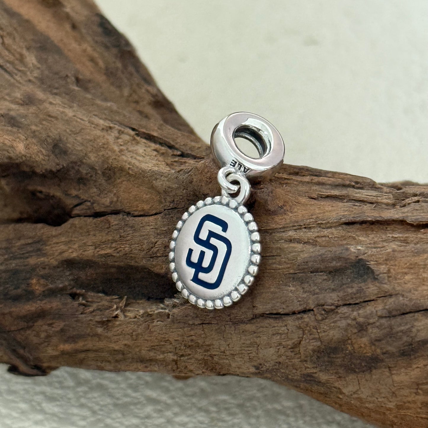 San Diego Padres Exclusive Dangle Charm Pendant for Pandora Bracelet