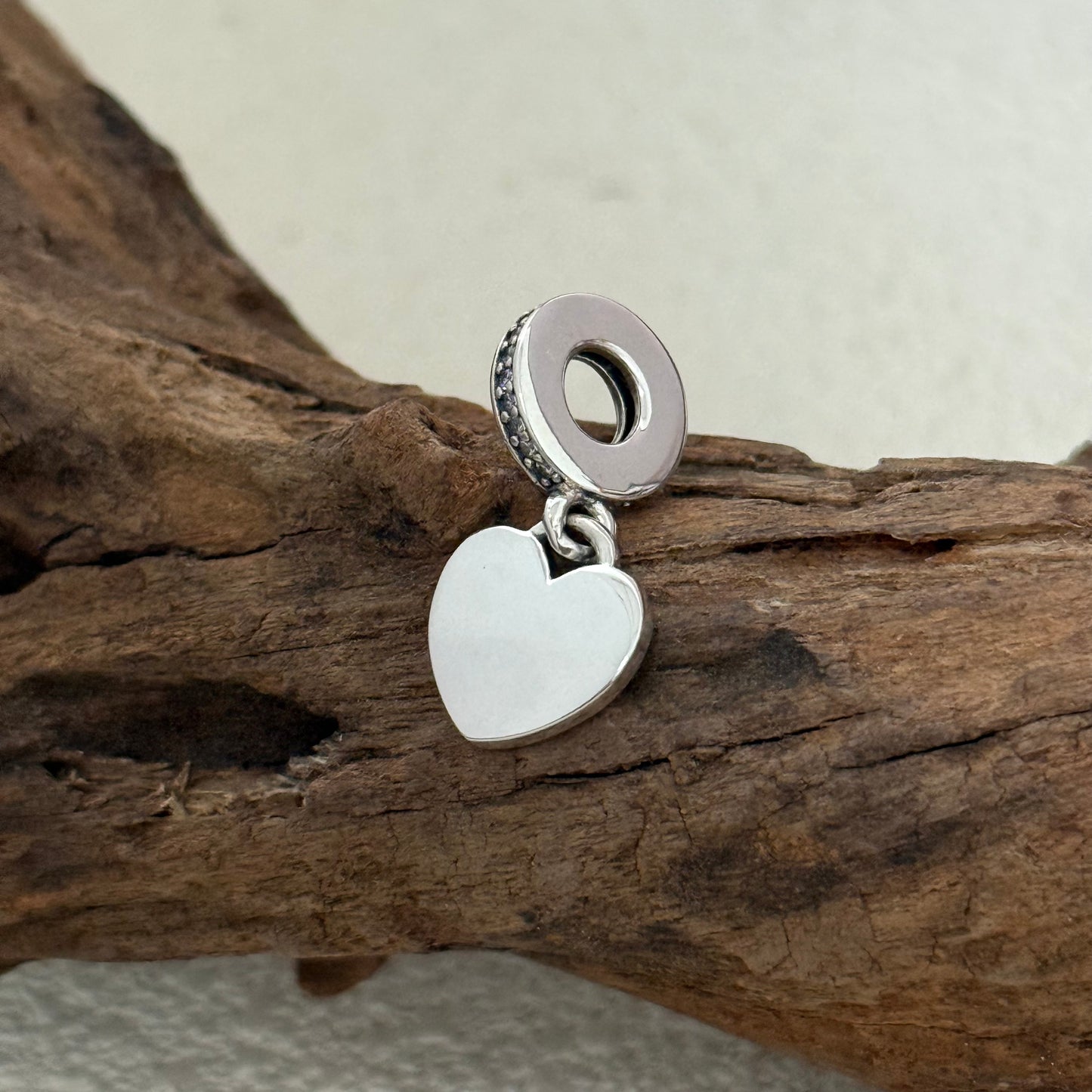 Merci.... de tout Coeur Heart Exclusive Dangle Charm Pendant for Pandora Bracelet