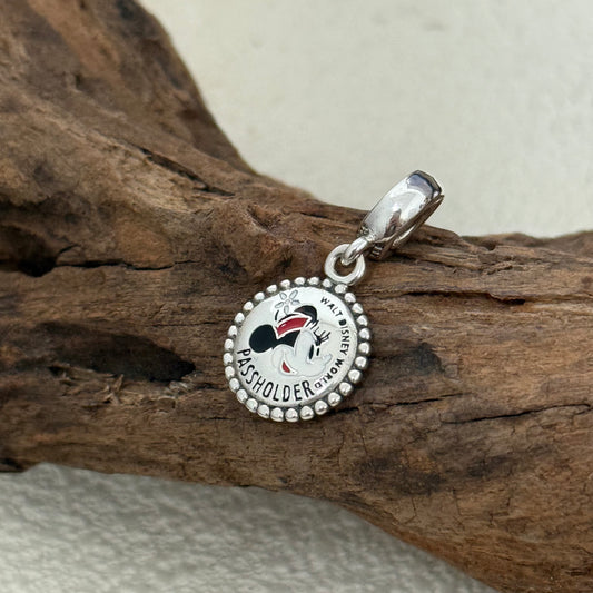 Disney Annual Passholder Exclusive Dangle Charm Pendant for Pandora Bracelet