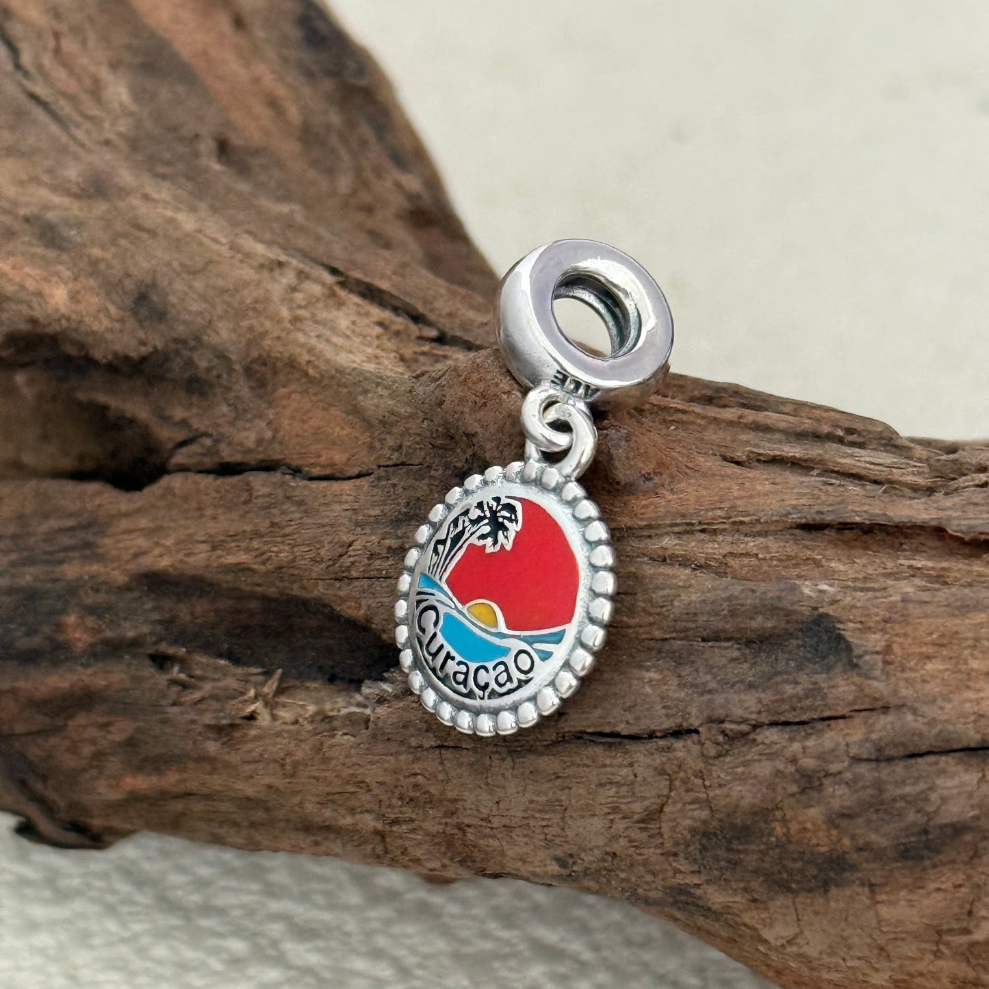 CURACAO Exclusive Dangle Charm Pendant for Pandora Bracelet