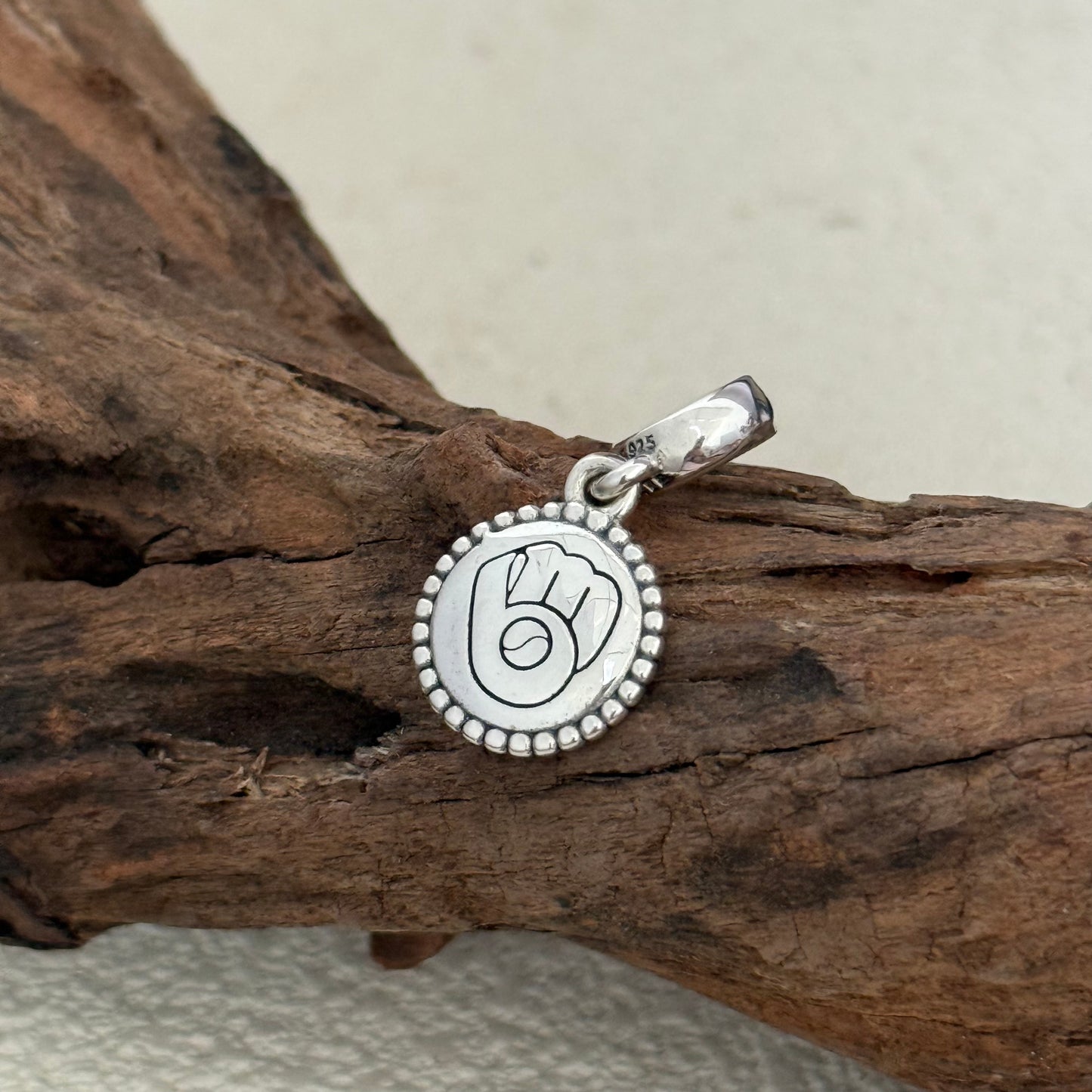 Milwaukee Brewers Exclusive Dangle Charm Pendant for Pandora Bracelet