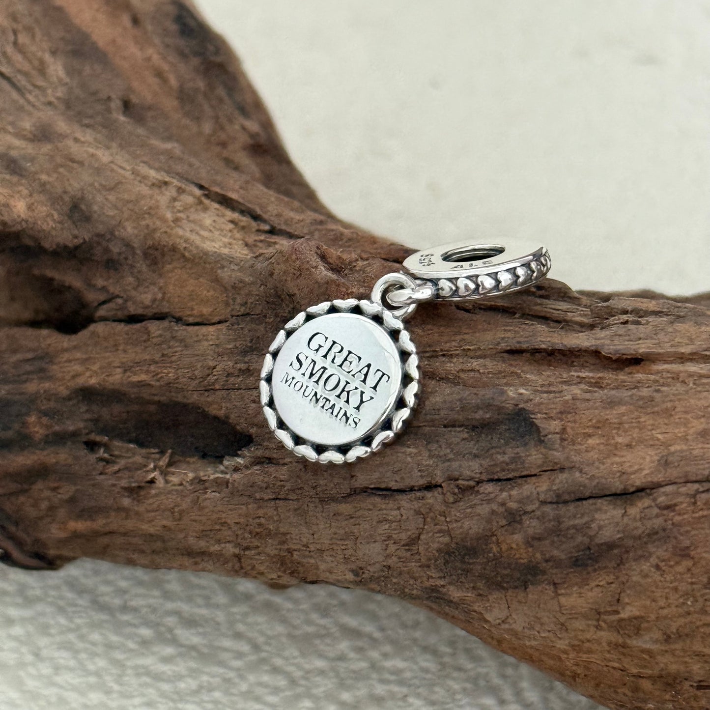 Great Smoky Mountains Exclusive Dangle Charm Pendant for Pandora Bracelet