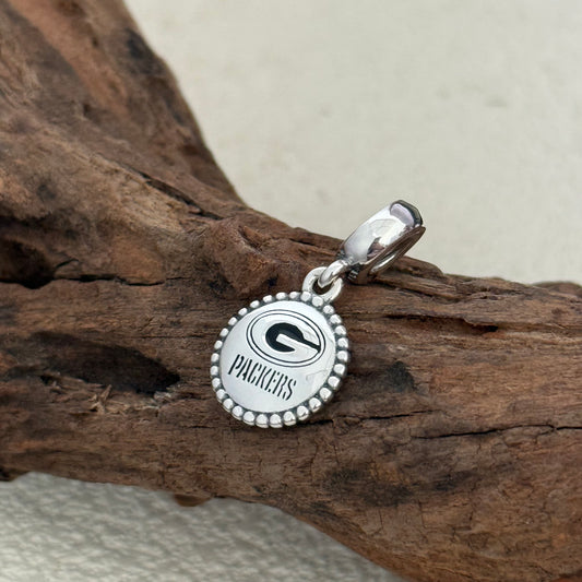 Green Bay Packers Exclusive Dangle Charm Pendant for Pandora Bracelet