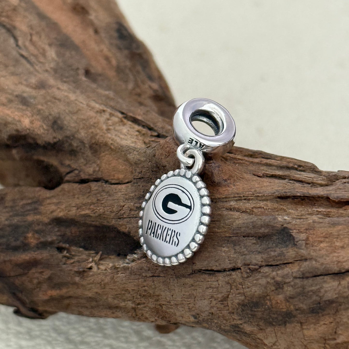 Green Bay Packers Exclusive Dangle Charm Pendant for Pandora Bracelet