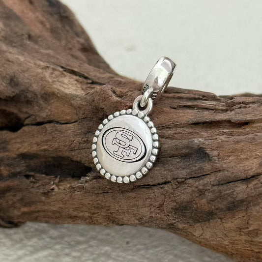 San Francisco 49ers Exclusive Dangle Charm Pendant for Pandora Bracelet